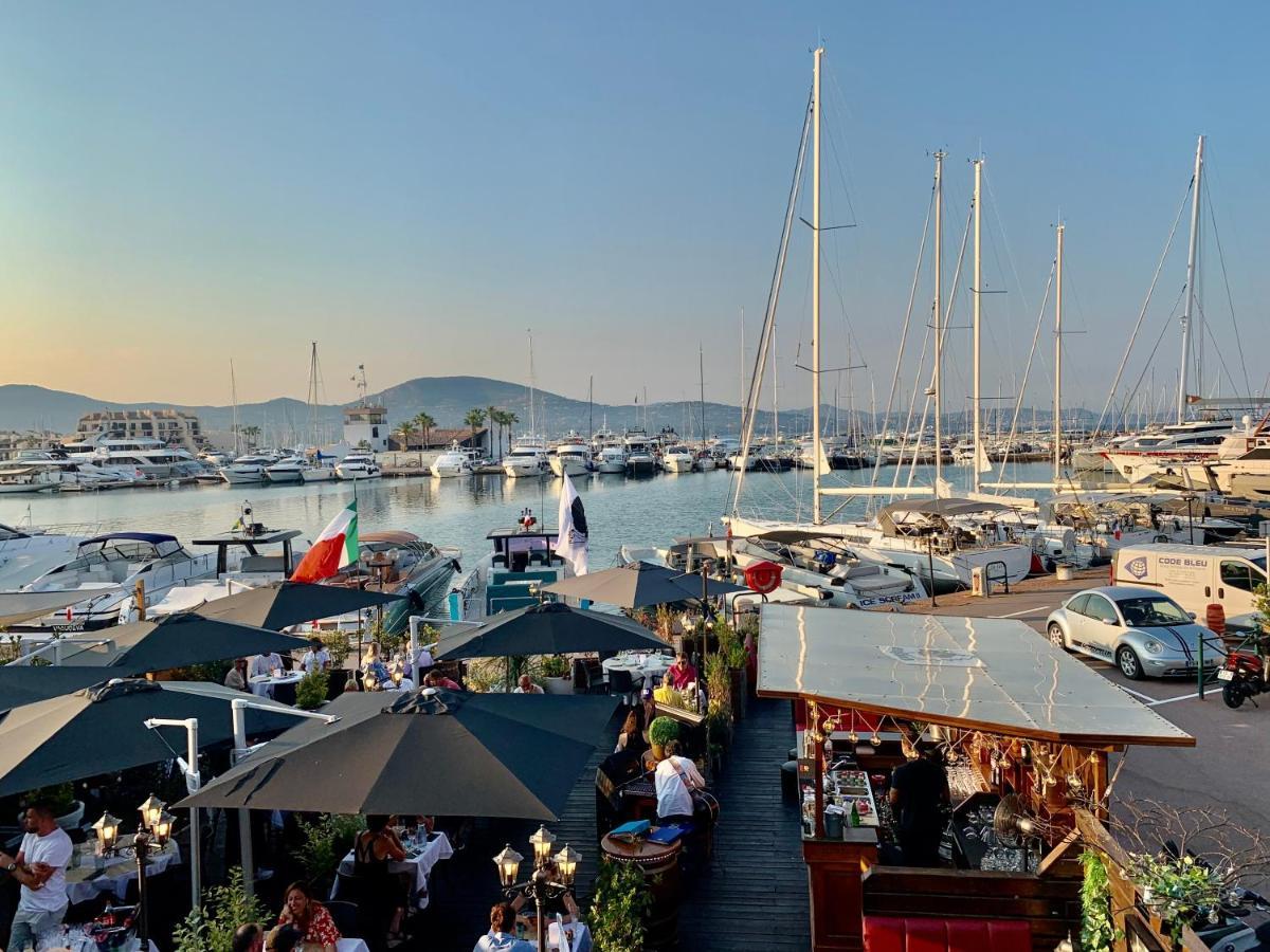 Appartamento Les marines, 2min Plage, accès direct port Cogolin Esterno foto
