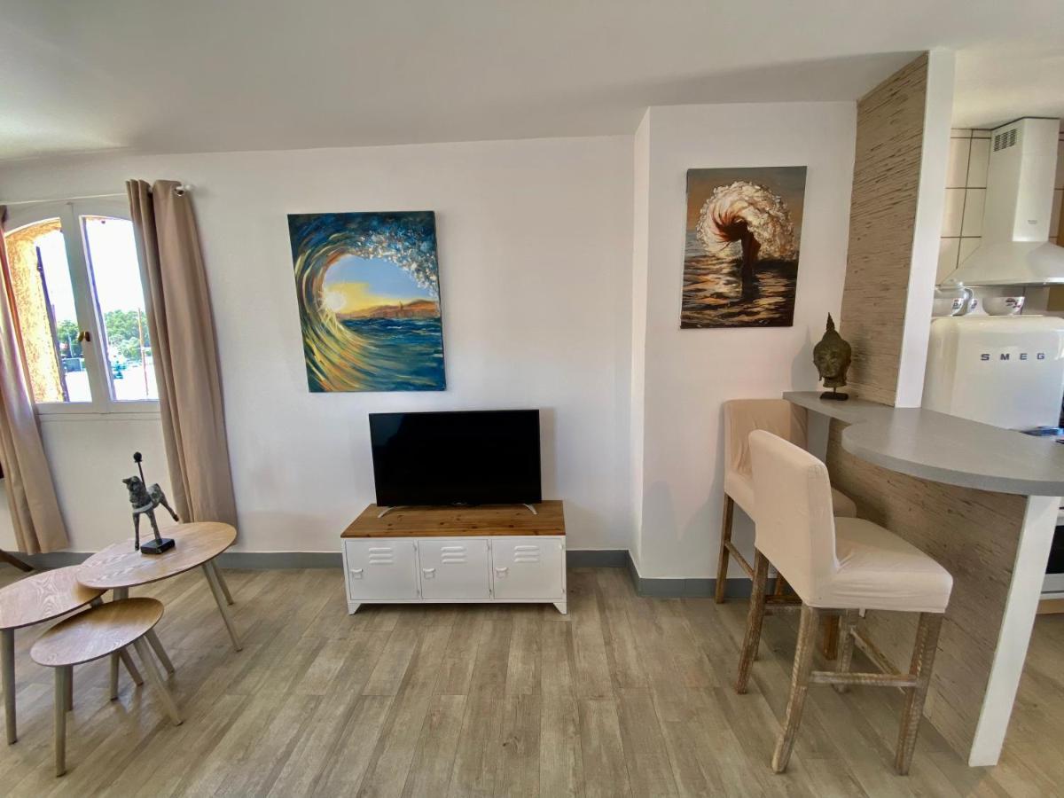 Appartamento Les marines, 2min Plage, accès direct port Cogolin Esterno foto