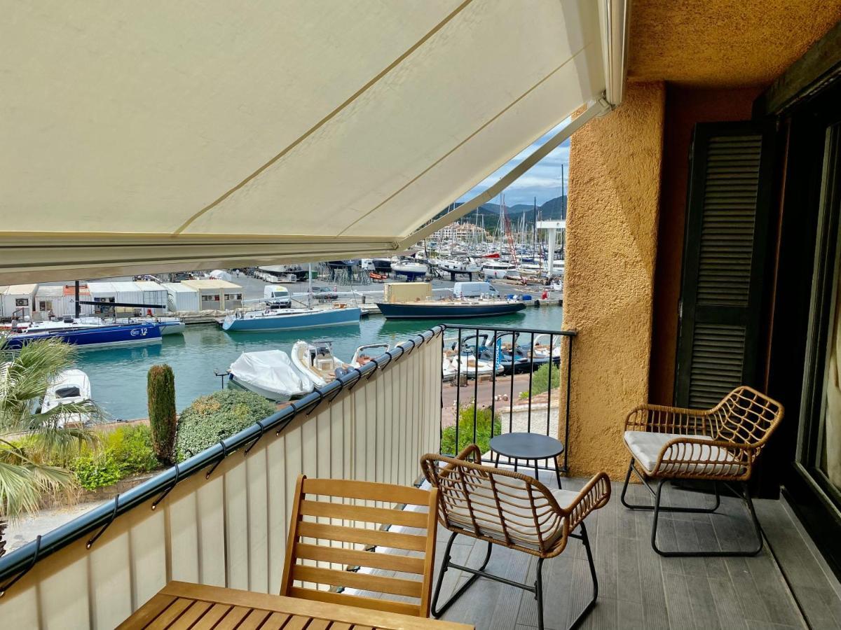 Appartamento Les marines, 2min Plage, accès direct port Cogolin Esterno foto